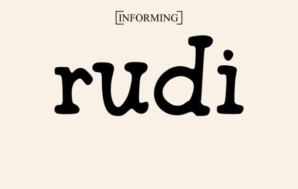 Rudi Font preview 2