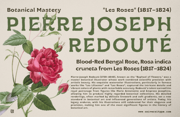 Ruganic Font preview 2