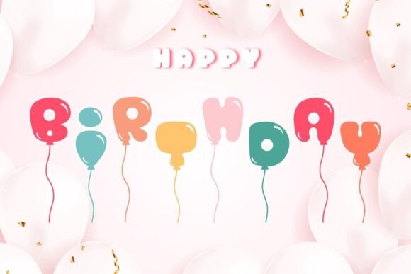 Balloon Font preview 3