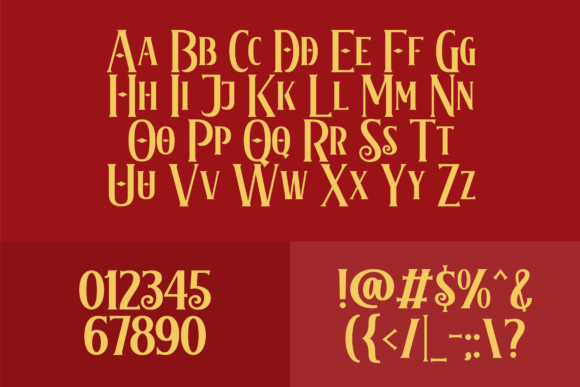 Runavess Font preview 2