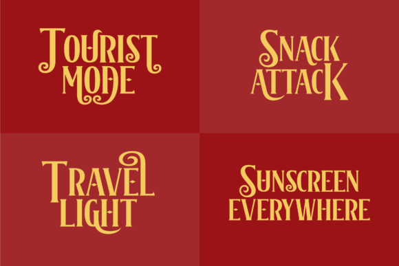 Runavess Font preview 4