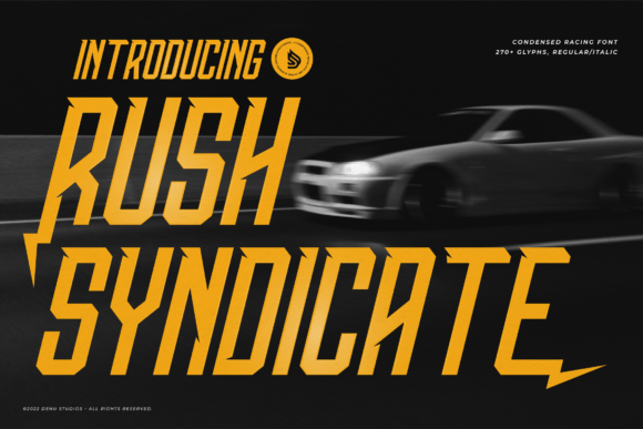 Rush Syndicate Font