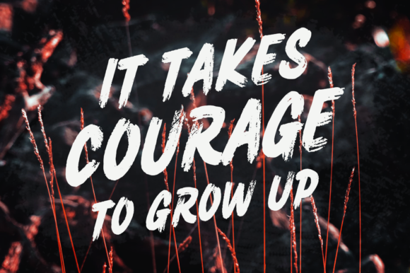 Rushk Font preview 2