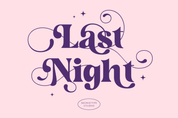 Rushville Font preview 2
