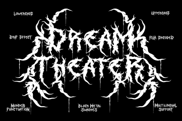 Rusted Sabbath Font preview 2
