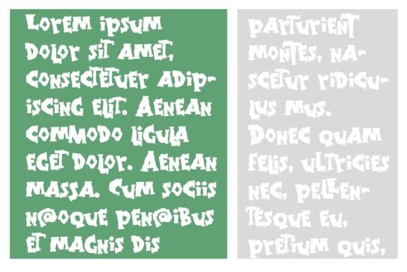 Blarney Stone Font preview 4