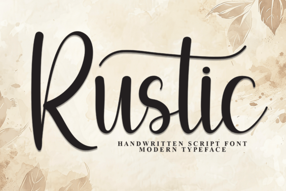 Rustic Font