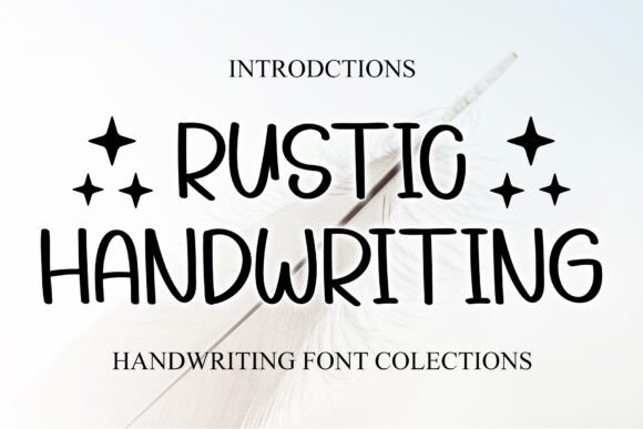 Rustic Handwriting Font