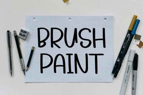 Rustic Handwriting Font preview 2