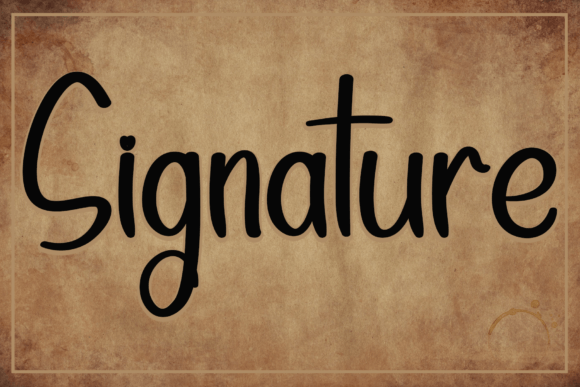 Rustic Handmade Font preview 2