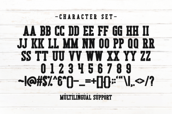 Rustic Spring Font preview 3