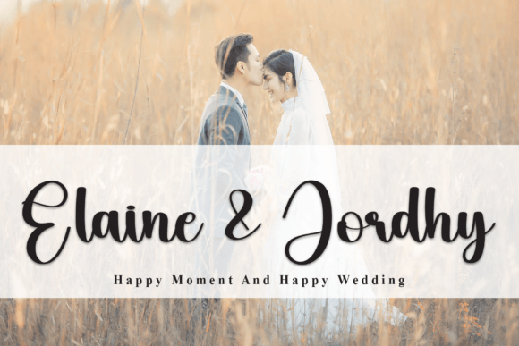 Rustic Wedding Font preview 4