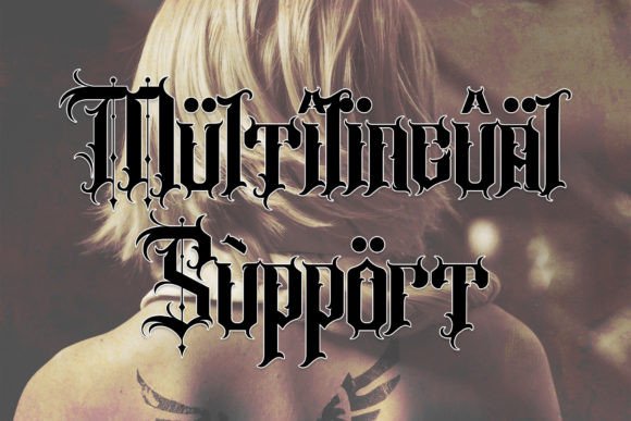 Rusticle Font preview 4