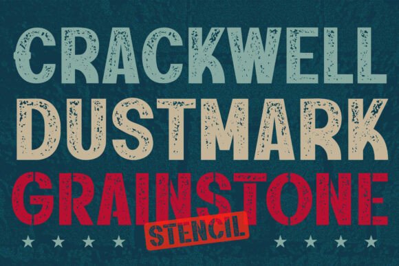 Rustline Font preview 2