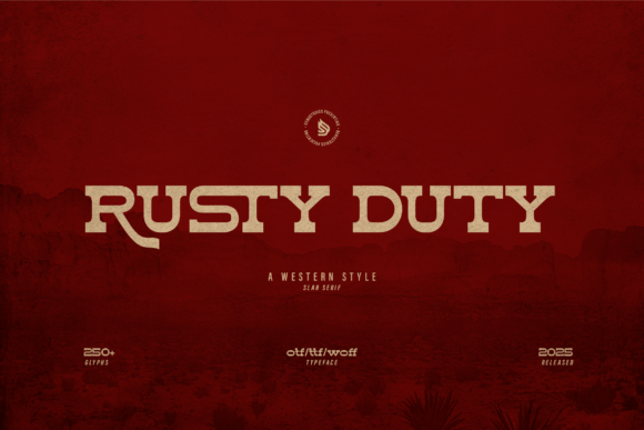 Rusty Duty Font