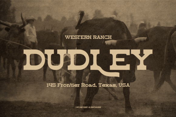 Rusty Duty Font preview 2