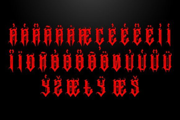 Ruthless Font preview 4