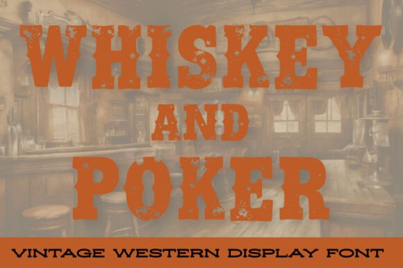Rusty Outlaw Font preview 3