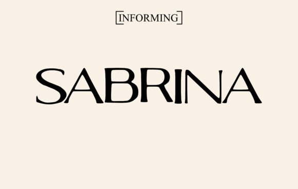 Sabrina Font preview 2
