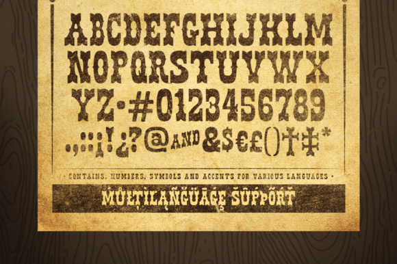 Cantina Font preview 2