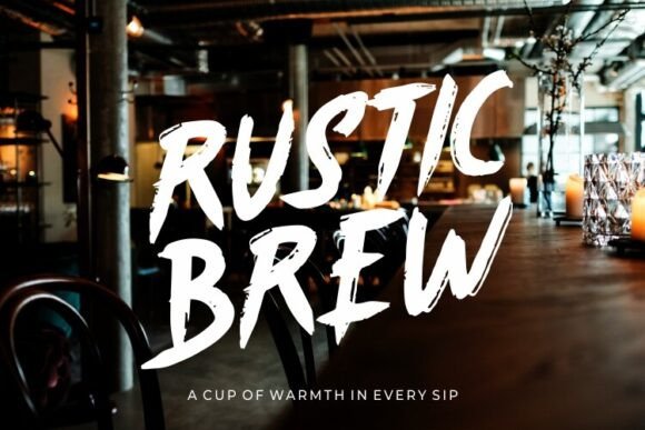 Rystand Font preview 3