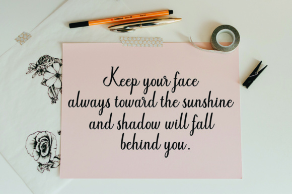 Sabrina Script Font preview 4