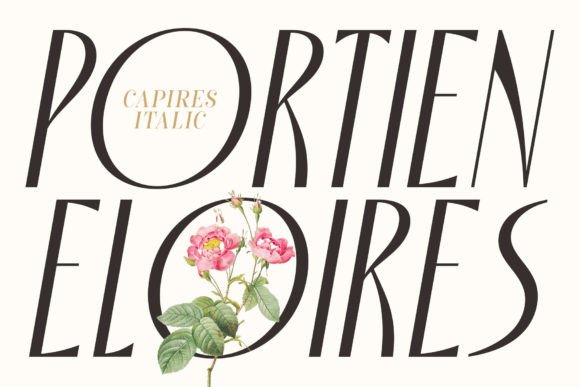 Capires Font preview 3