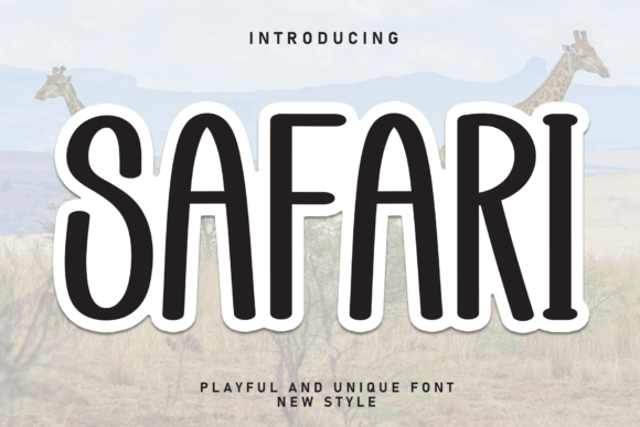 Safari Font preview 2
