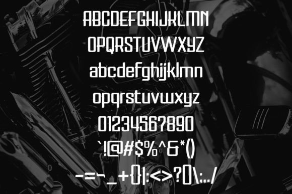 Saito Font preview 4