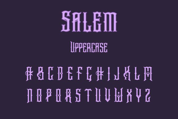 Salem Font preview 4
