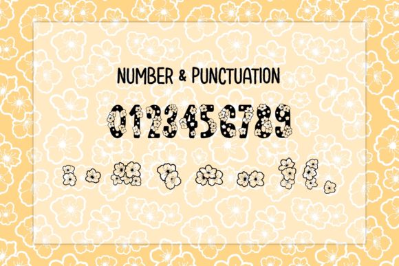 Sakura Font preview 3