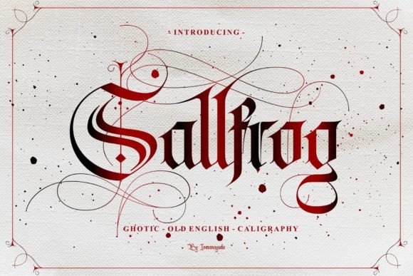 Sallfrog Font Sallfrog Font