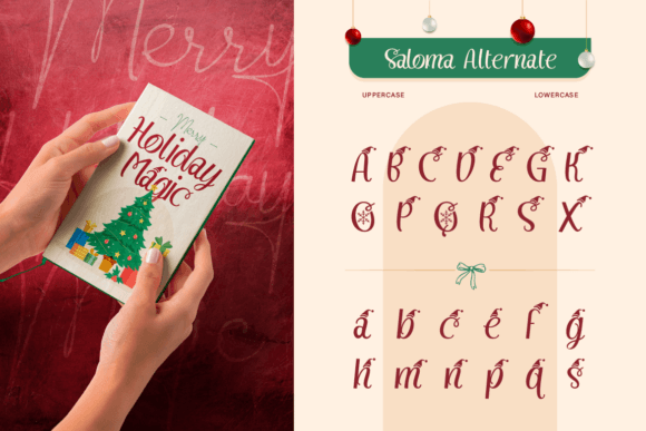Saloma Signature Font preview 4