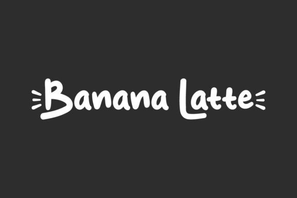 Banana Latte Font Banana Latte Font