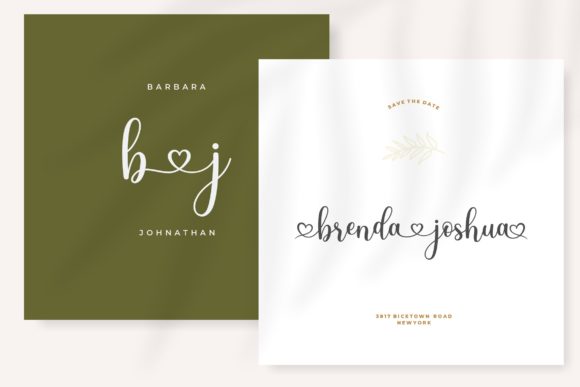 Samantha Calligraphy Font preview 3