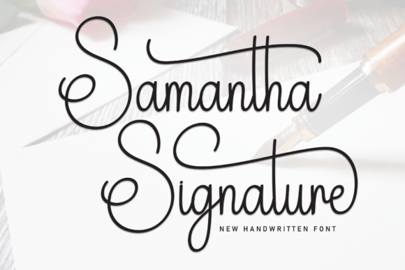 Samantha Signature Font