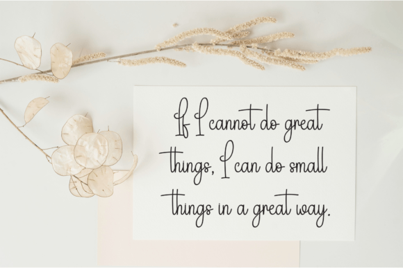 Samantha Signature Font preview 4