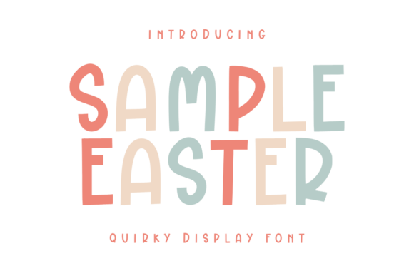 Sample Easter Font Sample Easter Font