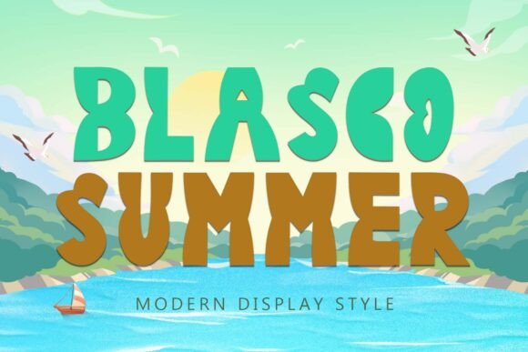 Blasco Summer Font Blasco Summer Font