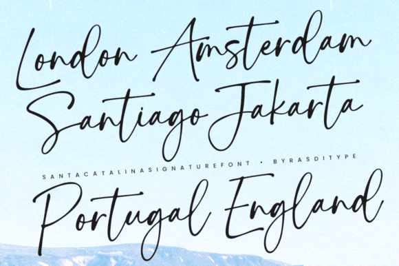 Santa Catalina Font preview 4