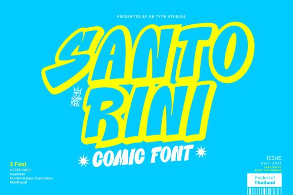 Santorini Font Santorini Font