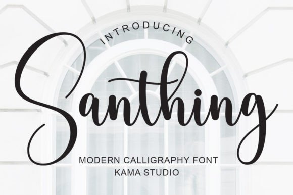 Santhing Font Santhing Font