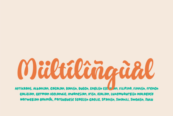 Bandusi Font preview 3
