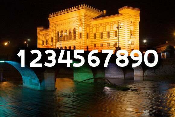 Sarajevo Font preview 4