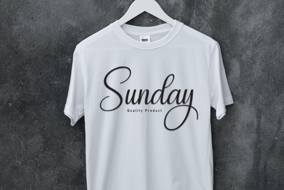 Saturday Safety Font preview 4