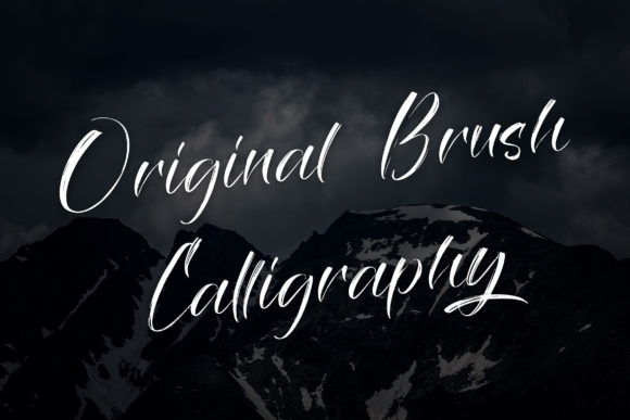 Savage Brush Font preview 4