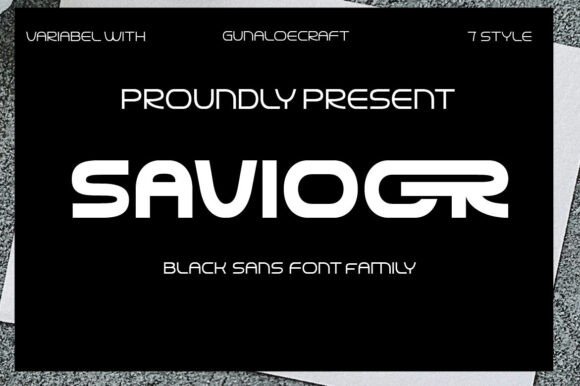 Savior Font Savior Font