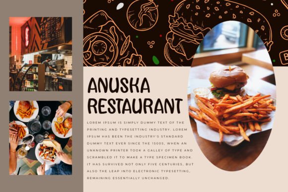 Caramel Burger Font preview 3