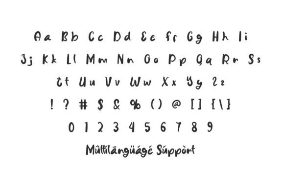 Sayang Kamu Font preview 4