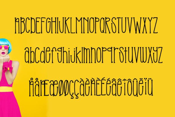Say What?! Font preview 3